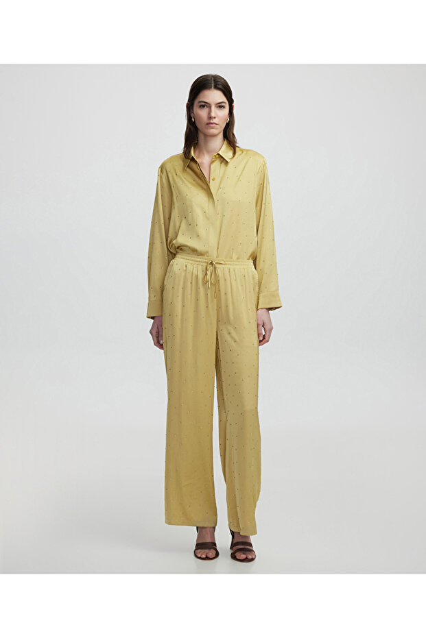 Hotfix baskılı pantolon - 2