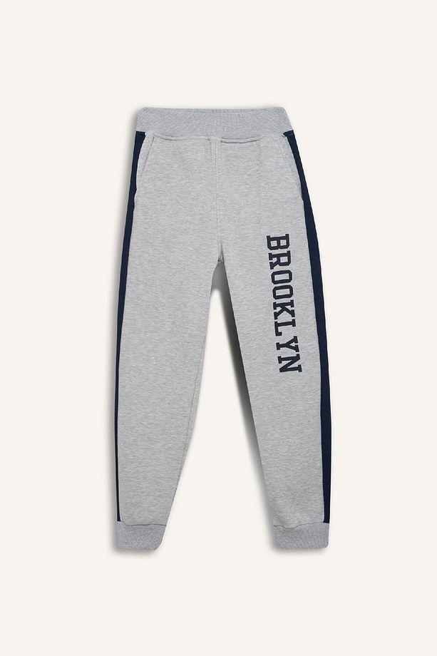 Kız Çocuk Baskılı Kalın Jogger Eşofman Altı D7010A824WN - 7
