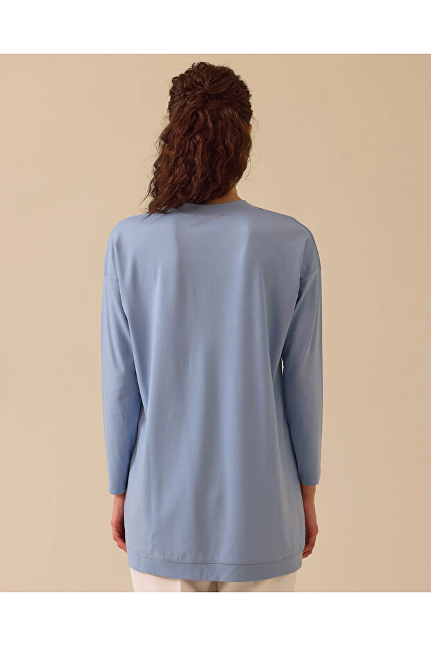 Örme Kumaş Basic Tunik - 3