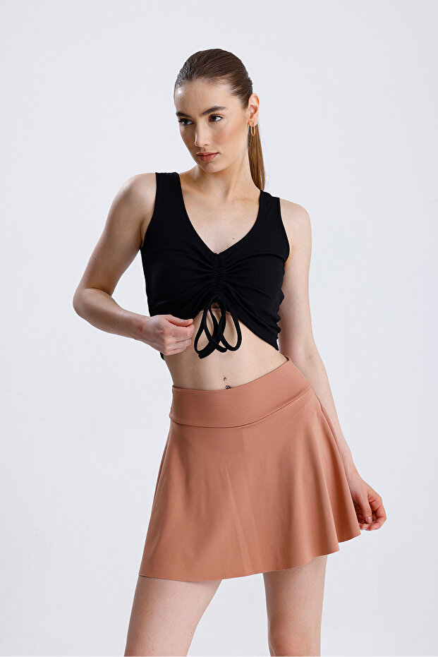 V Yaka Büstiyer Crop - 8