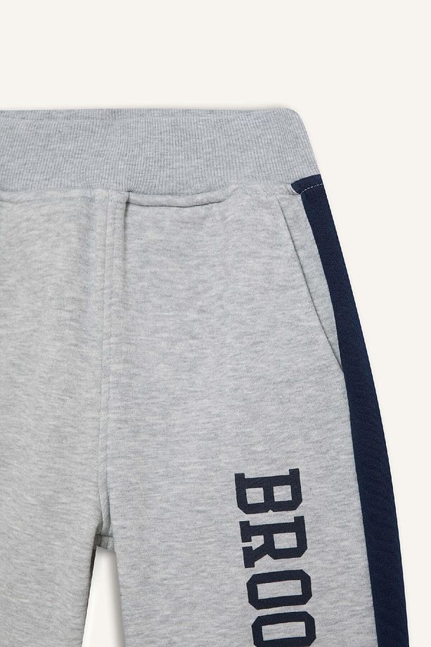 Kız Çocuk Baskılı Kalın Jogger Eşofman Altı D7010A824WN - 8
