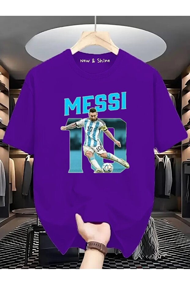 Messi 10 Printed Oversize T-Shirt