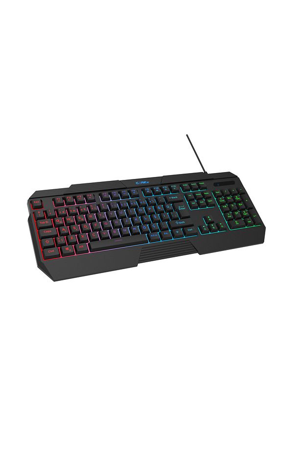 Thunderstrike RGB Işıklandırma - 1000Hz Polling Rate - Örgü Kablolu Membran Oyuncu Klavyesi - 1