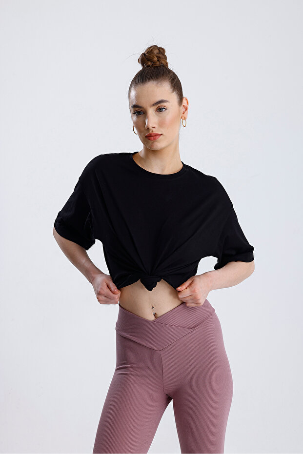 Owersize  Unisex Pamuklu Tshirt - 3