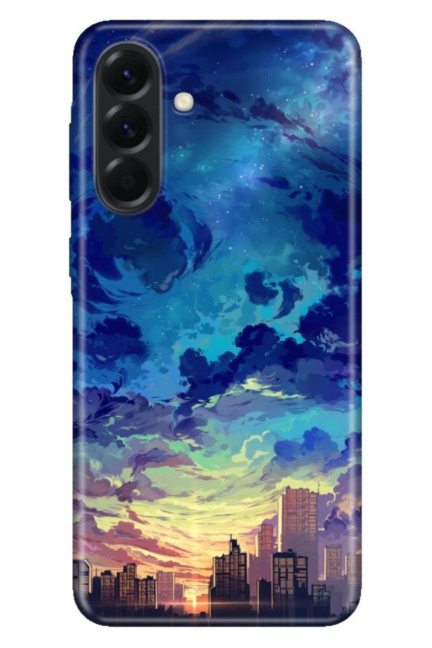 Samsung Galaxy A36 6.7" Case Camera Protection Silicone Printed Cloud City