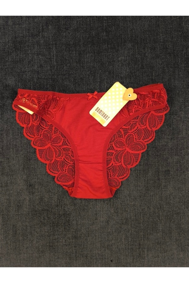 PAMUKLU DANTELLİ KÜLOT - 1