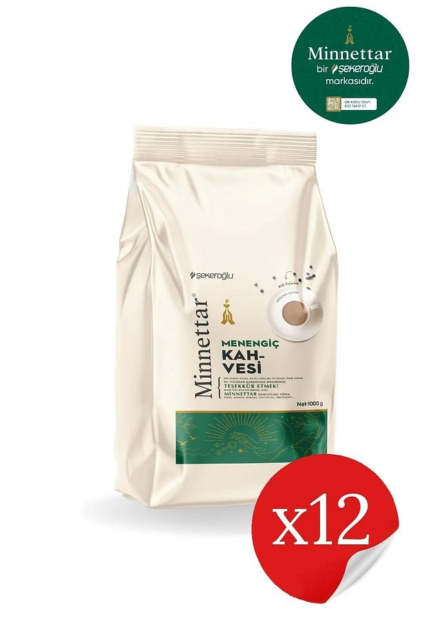 Minnettar Toz Menengiç Kahvesi 12 x 1000 gr ( 12 adet ) - 5