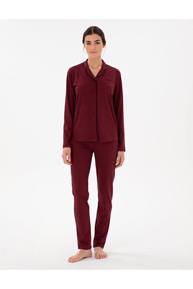 Burgundy Pajama Set 50311129 -Vr014