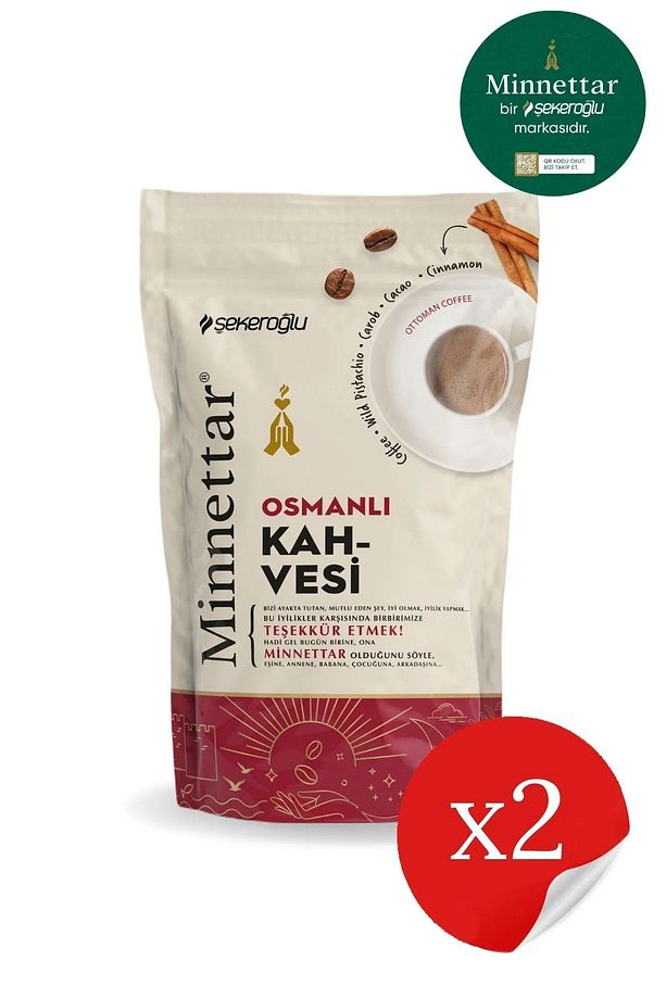 Minnettar Osmanlı Kahve 2 X 165 gr ( 2 Paket ) - 5