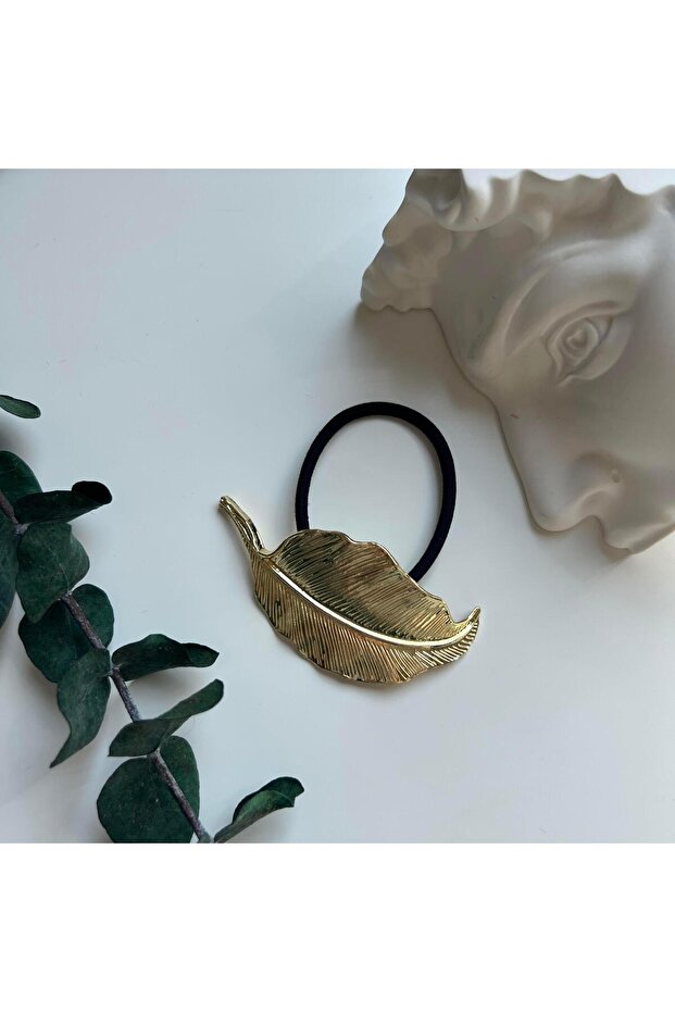 Gold Leaf Rubber Buckle
