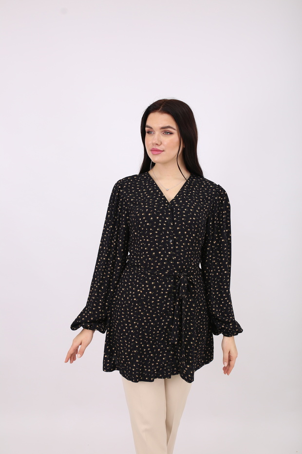 Patterned Lace Tunic - 3