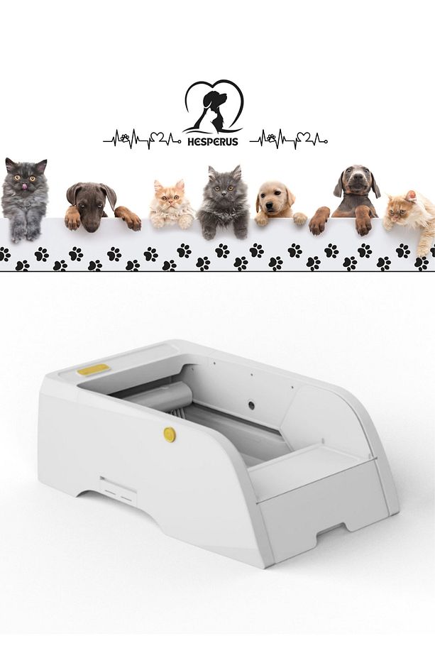 Akıllı Otomatik Kedi Tuvaleti, App, Kamera & Ses Takipli, Sensörlü Güvenlik & Kilo Ölçer - 1