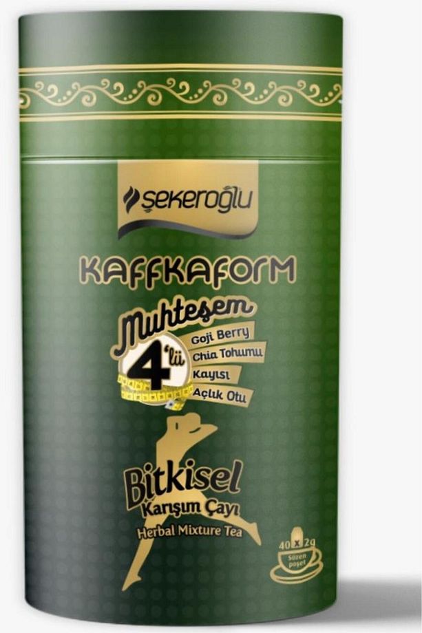 Kaffkaform Muhteşem Dörtlü Bitkisel Karışım Çayı 40 Lı Süzen Poşet - 3