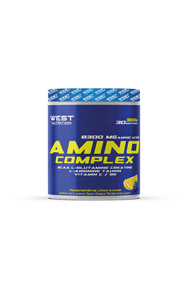 West Nutrition Amino Asit Complex BCAA L-Glutamin Kreatin l-Arjinin Toz 300 gr 30 Sservis