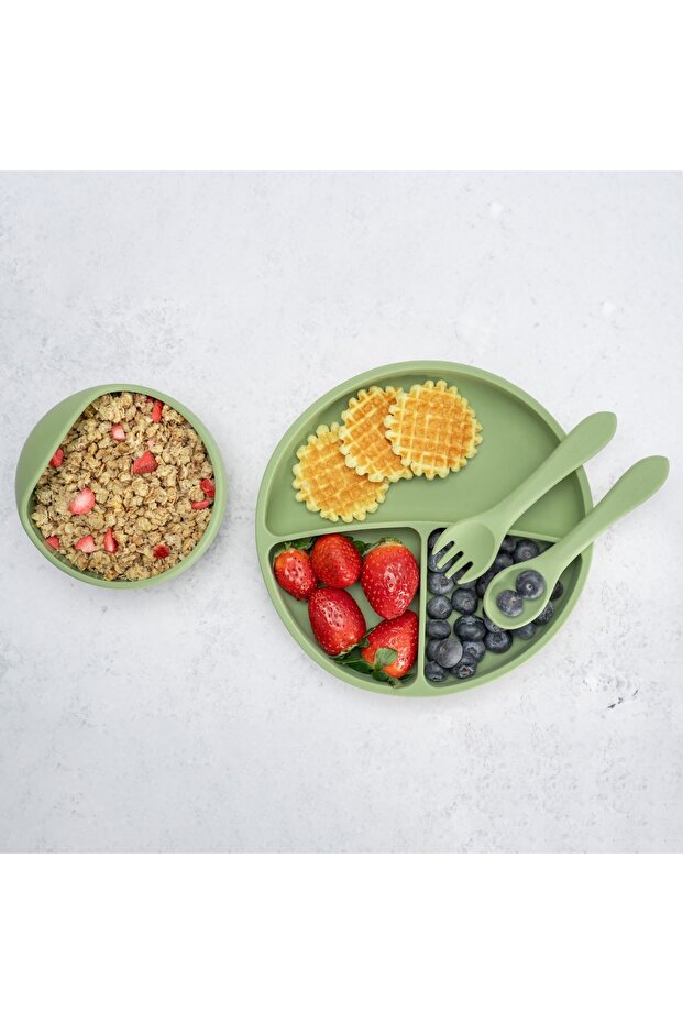 Diversification Set, , 100% Silicone, Basic - Raw Green - 6
