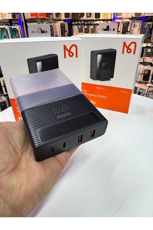 Ch-1802 100w USB ve Typec Giriş Powigan Hızlı Şarj Adaprörü - 3