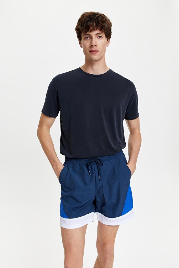 Bağlama Detaylı Şort - 1