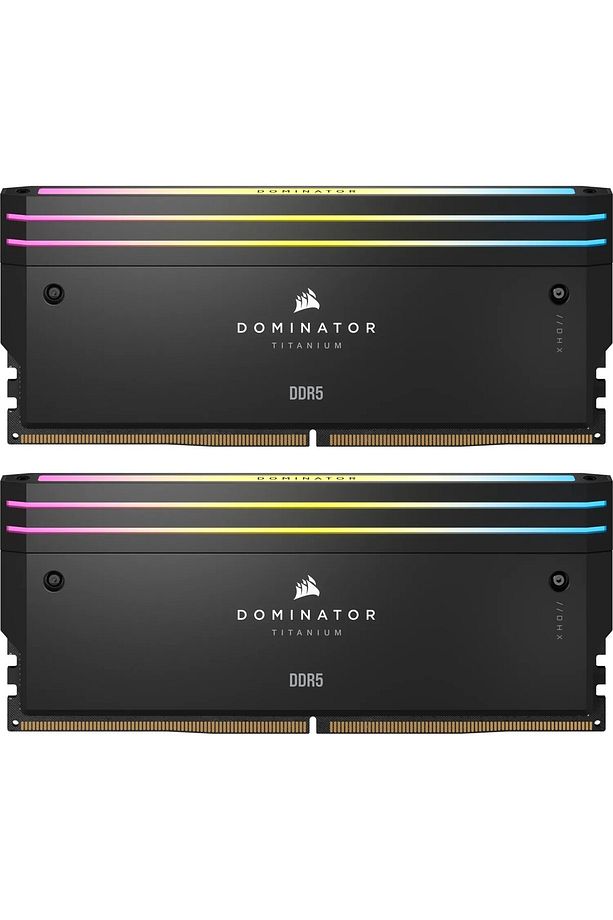 CMP48GX5M2B7000C36 Dominator Titanium RGB 48GB (2x24GB) DDR5 7000MT/s CL36 Intel XMP Memory - 1