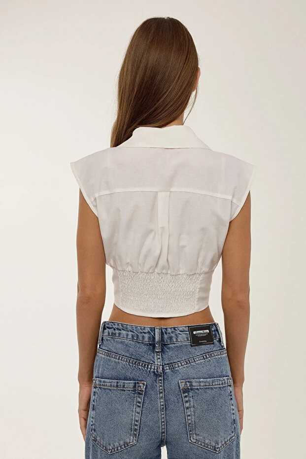 Crop Gömlek - 4