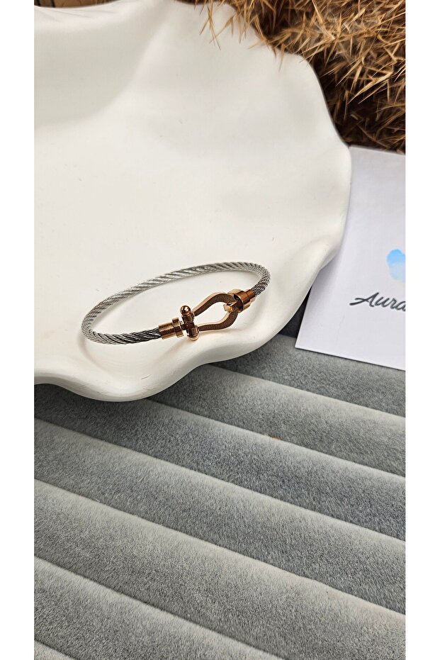 Çelik Erkek Bileklik hasır model - 3