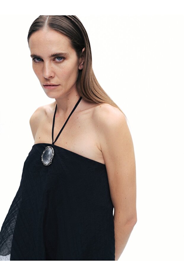 Rochie maxi cu decolteu - 6