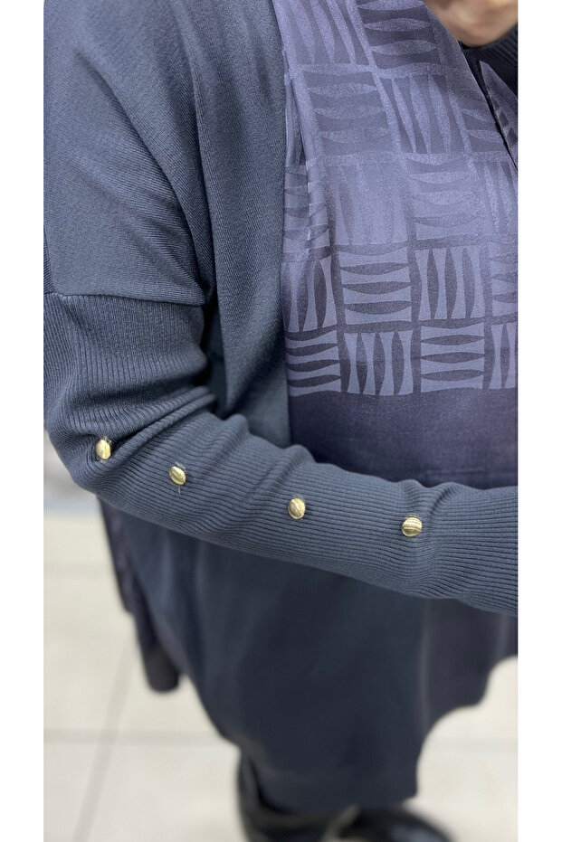 Soğuk Triko Tesettür tunik - 2