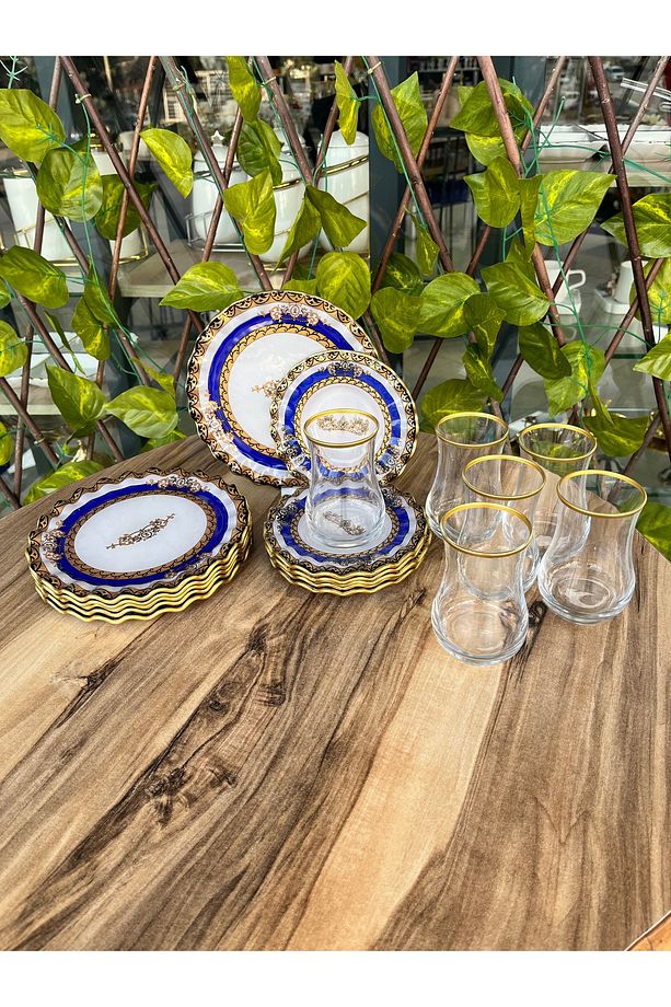Gürcüglass taç 18 prç çay keyfi - 2