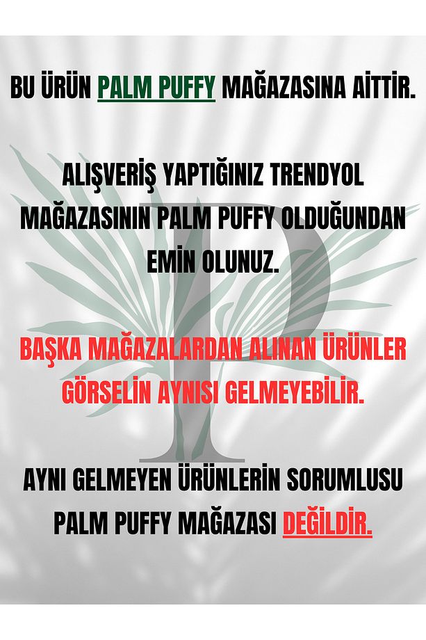 Palm Puffy Yeşil 150x200cm Tek Kişilik Battaniye - 4