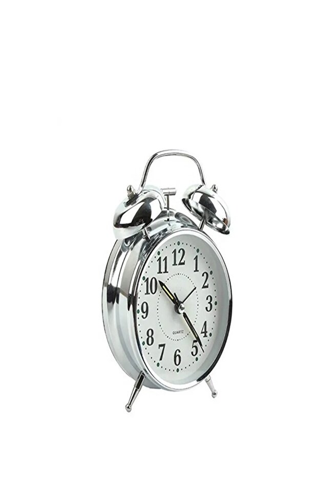 Nostaljik Işıklı Çalar Masa Saati - 5