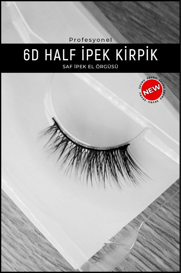 Profesyonel Takma Kirpik Ipek Kirpik Doğal Görünümlü Uzun Kirpik - 1