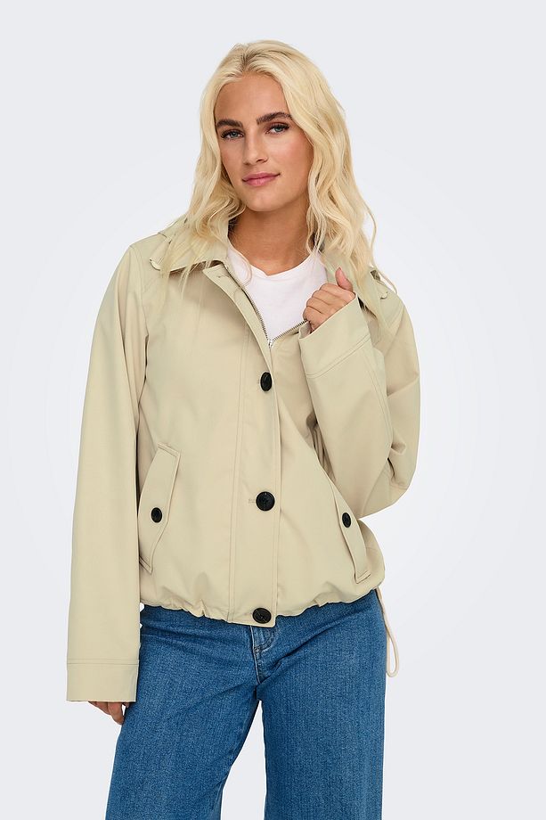 Onlnorma Regular Fit Kapüşonlu Trençkot TRENÇKOT 15342077 - 1