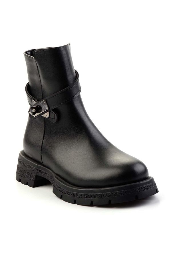 Siyah  Kadın Bot & Bootie K02206100009 - 3