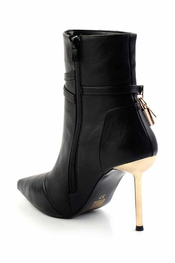 Siyah  Kadın Bot & Bootie K02209031809 - 4