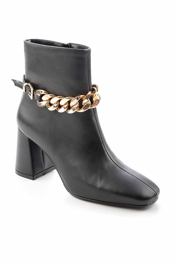 Siyah Kadın Bot & Bootie K02189040509 - 4