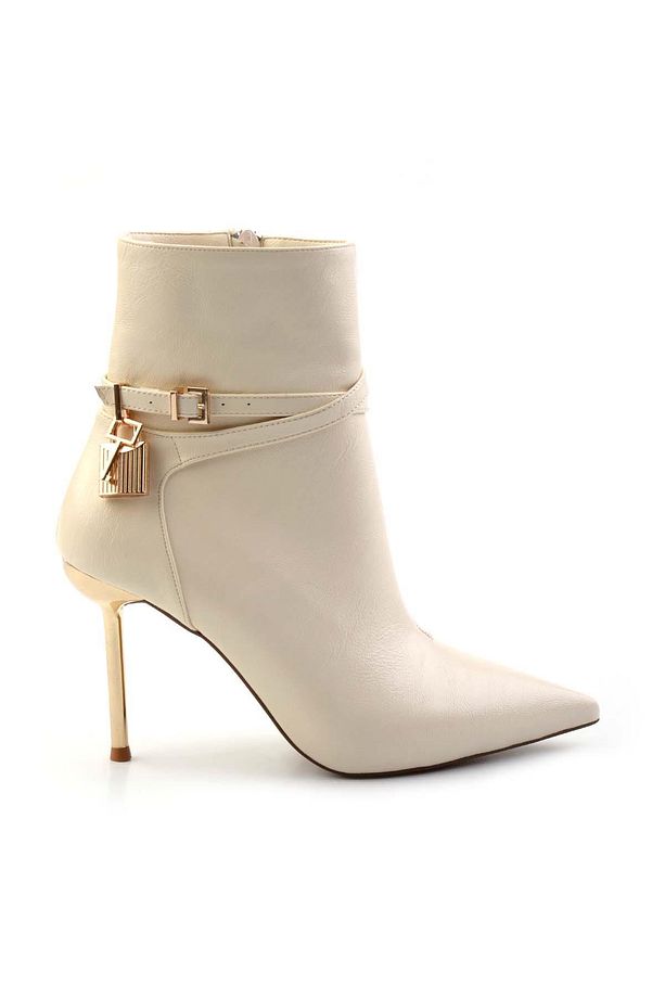 Bej  Kadın Bot & Bootie K02209031809 - 1