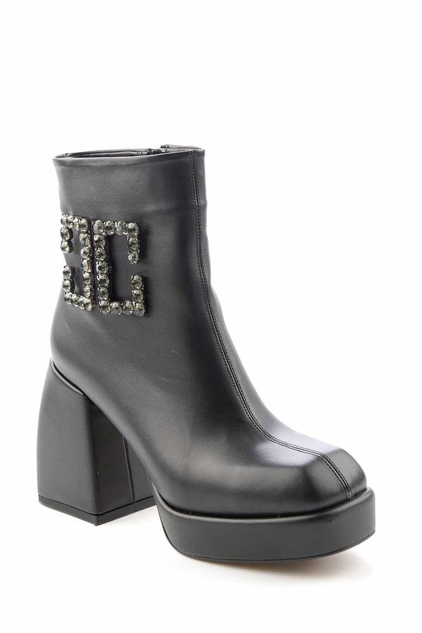 Siyah Kadın Bot & Bootie K02226100509 - 4