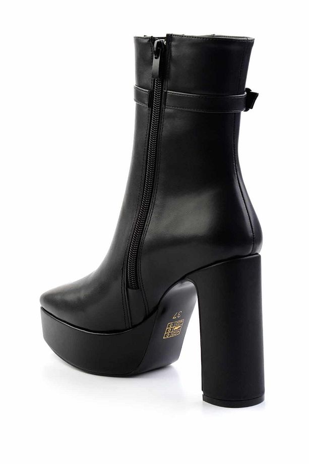Siyah  Kadın Bot & Bootie K02227176009 - 4