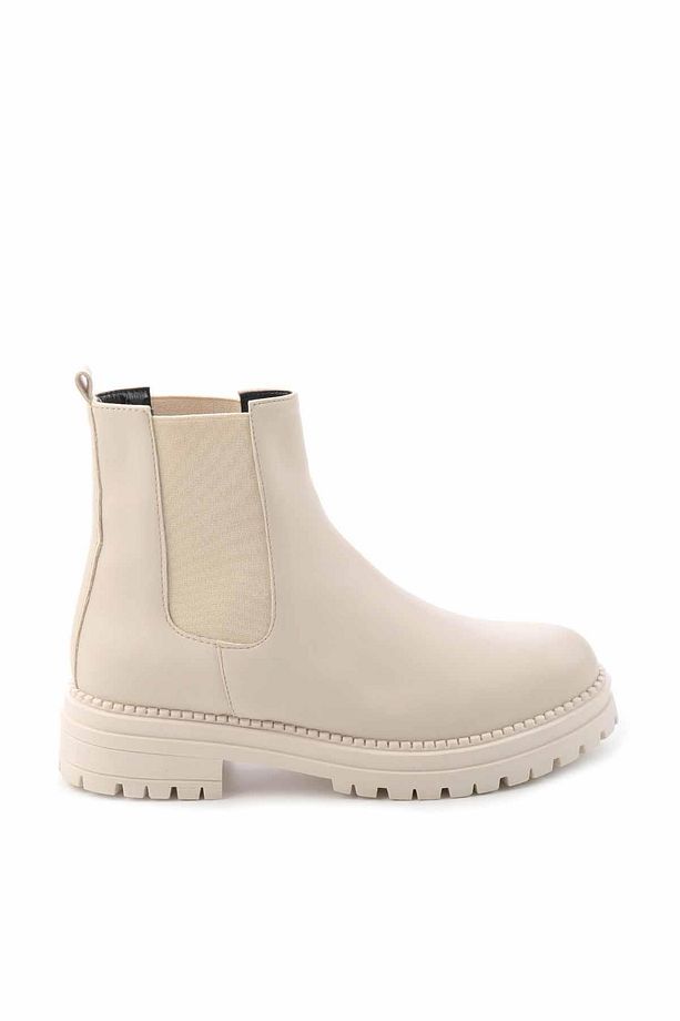 Bej Kadın Bot & Bootie K02246150409 - 1