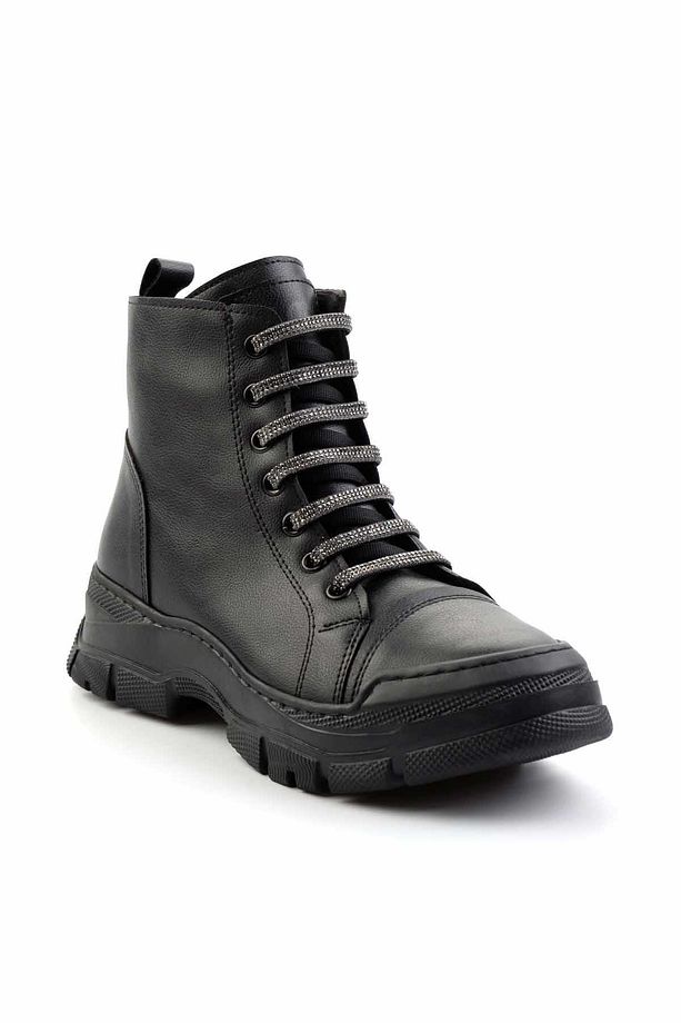 Siyah  Kadın Bot & Bootie K02566055009 - 3