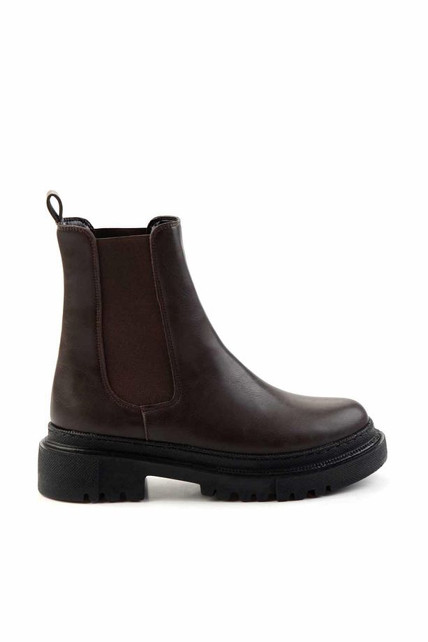 Siyah Kahve   Kadın Bot & Bootie K02671407009 - 1