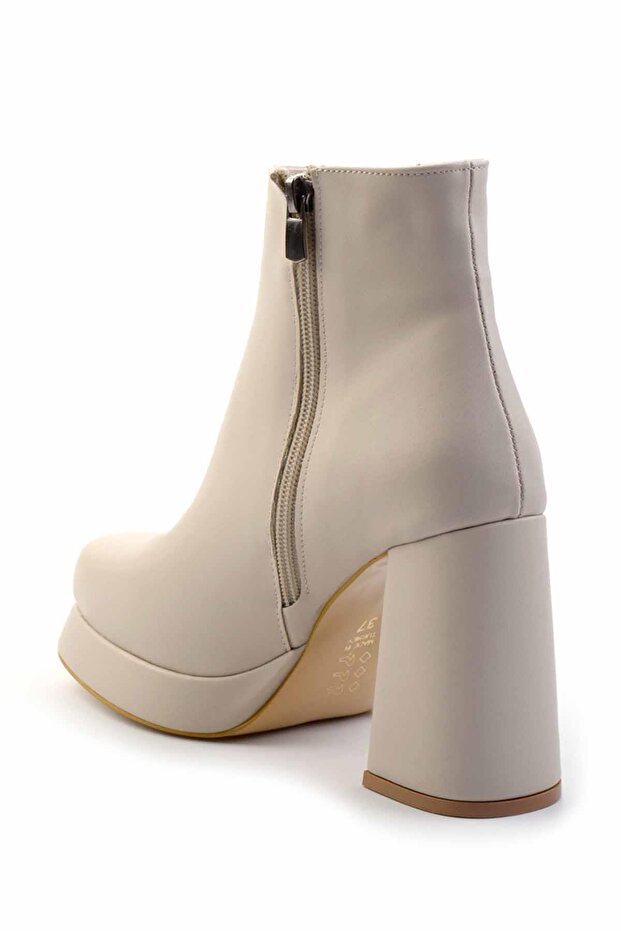 Bej  Kadın Bot & Bootie K02823053009 - 4