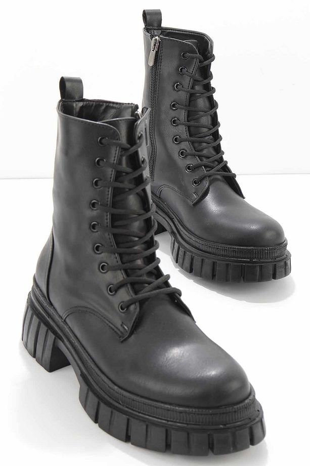 Siyah Kadın Bot & Bootie K02836222509 - 2