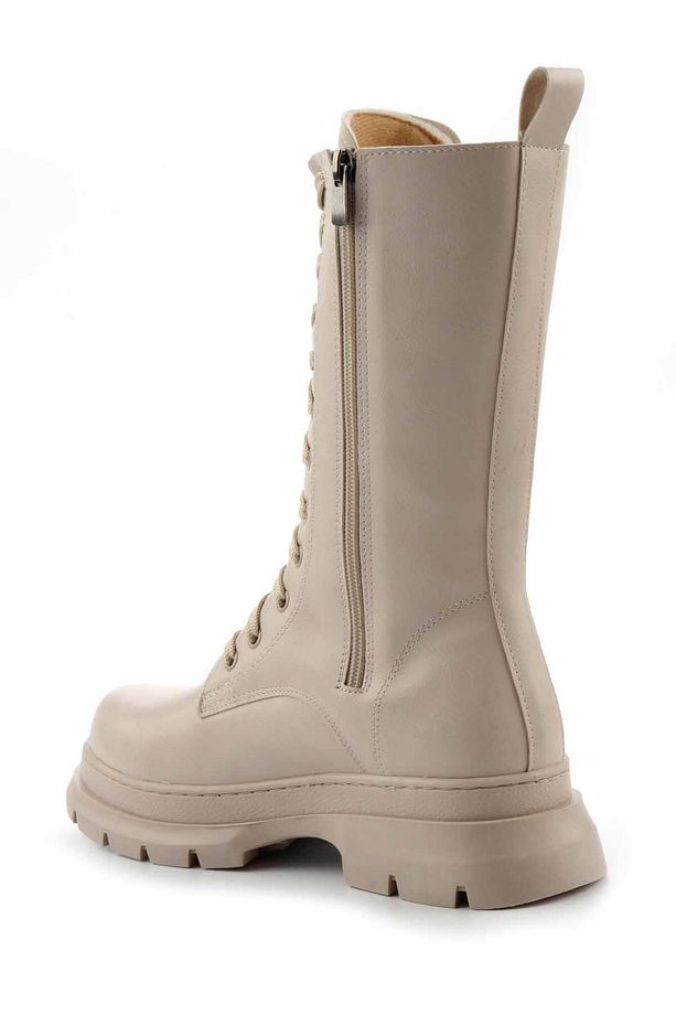 Bej Kadın Bot & Bootie K02688009009 - 4