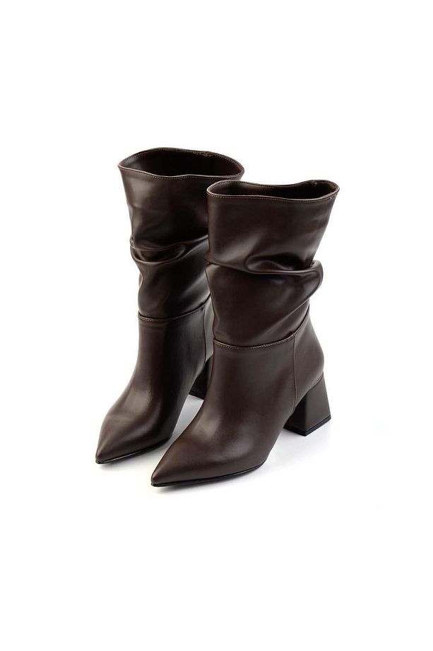 Kahve   Kadın Bot & Bootie K02992152009 - 2
