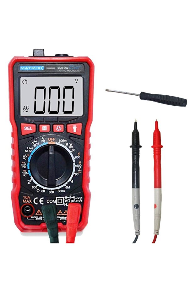 MDM-202 Dijital TRMS Multimetre - 1