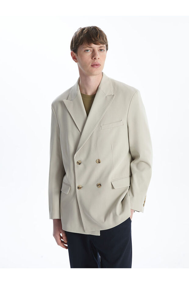 Mg Trenden Beige Standard Fit Men's Blazer Jacket