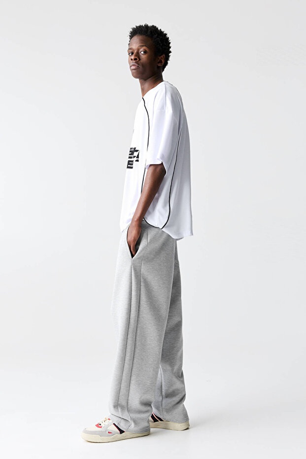 İnterlok kumaşlı eşofman altı pantolon - 4