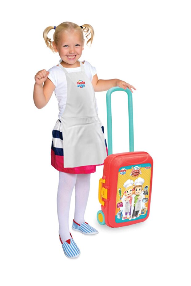 Candy &amp; Ken Mutfak Set Bavulum Çekçek Bavul - 3