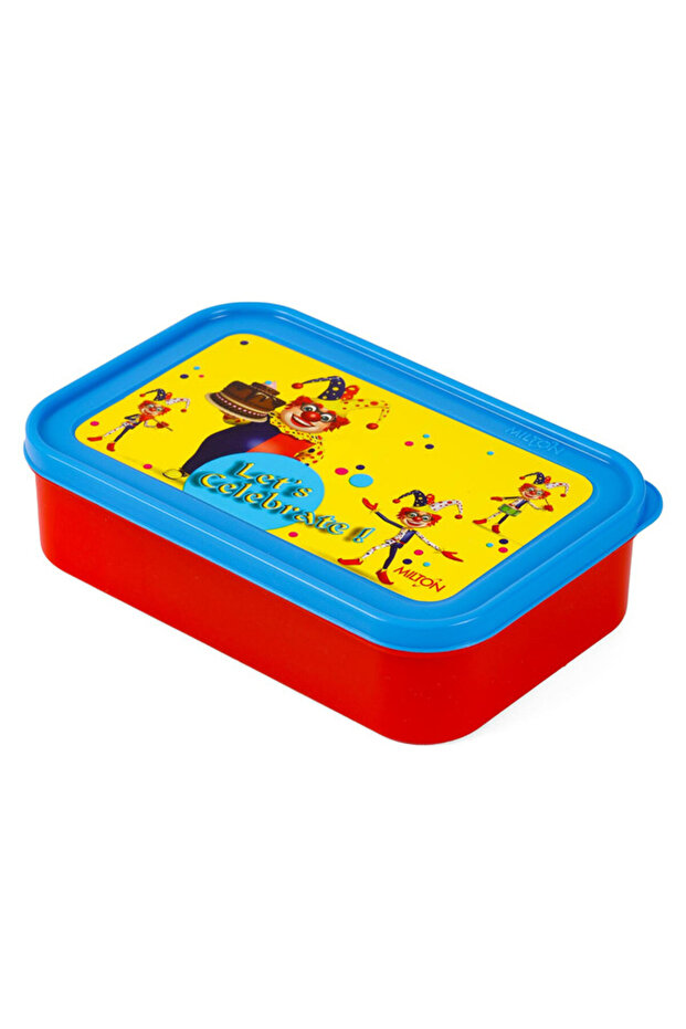 School Time Lunch Box - Red - 4