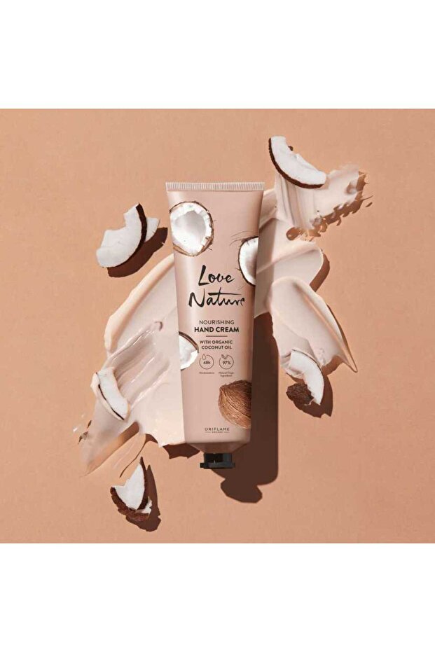 Love Nature Nourishing Hand Cream with Coconut 75 ml 41338